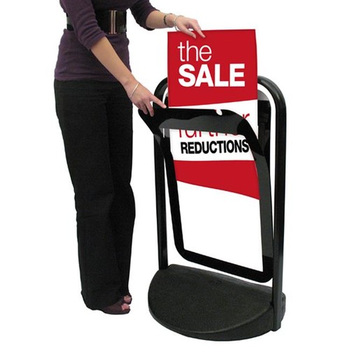 Swinger pavement sign - swinger,