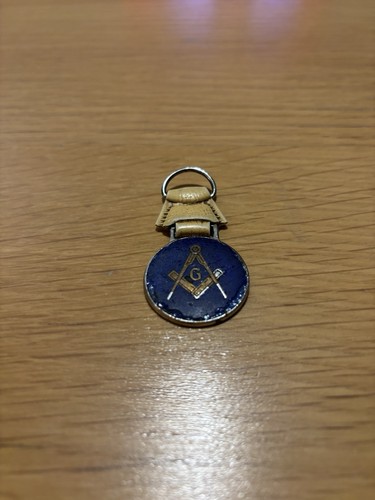 Masonic key fob - key, blue
