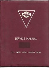 AEC SERVICE MANUAL 1968 FOR