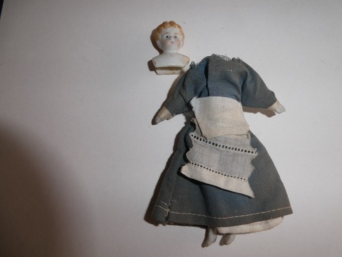 Vintage dolls house maid - , doll