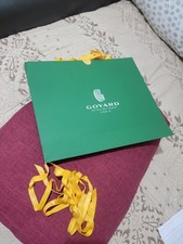 Luxury Brand GOYARD Shopping Gift Bag + 3 Packaging Ribbons 41.5 x 34.5 x 10 cm