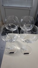 PATRICK GUILBAUD TIPPERARY CRYSTAL X 4  Burgundy White Wine Glasses