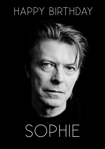 Personalised david bowie - personalised,
