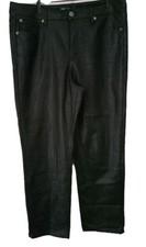 M&S Faux Leather Chocolate