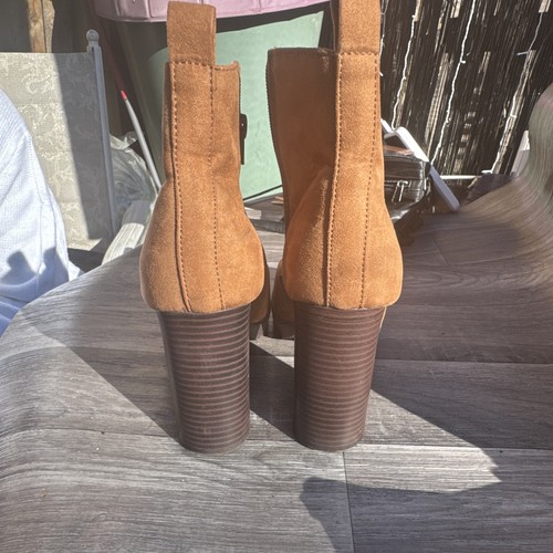 Primark tan suede ankle - suede, boots
