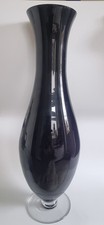 Large Murano Style Cased Glass Vase.