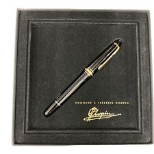 Montblanc Fountain Pen Meisterstuck 145 4810 B 14K Nib 585 K14 Frederick Chopin