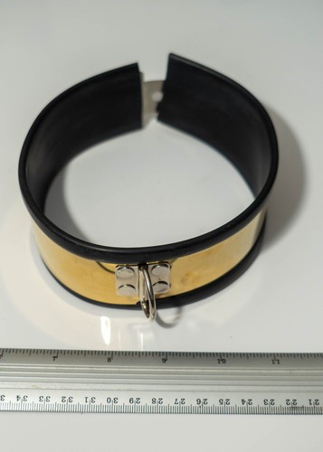 Bdsm gold and black bondage - and,