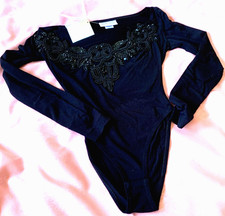 VINTAGE ITALIAN BEADED BLACK