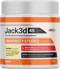 USP JACK3D PRE WORKOUT 45 SERV