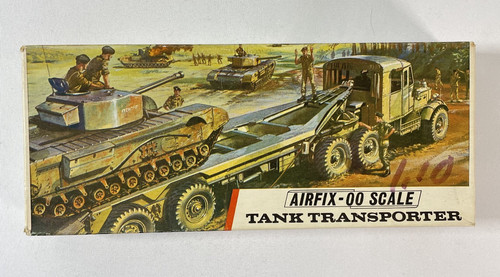 Vintage airfix sherman tank - vintage,