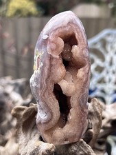 Pink Amethyst Double Druzy
