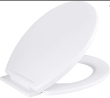 ARVO Soft Close Toilet Seat - Fits Most Standard Pans, Adjustable Bottom Hing...