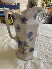 2 Vintage Floral Jugs