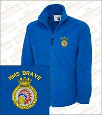 HMS BRAVE CRESTED EMBROIDERED FLEECE