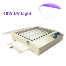 Digital Drawer UV Exposure Unit 10.2"x 8.3" Hot Stamping Plate Maker Machine