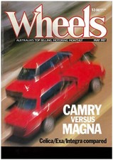 WHEELS car Magazine May 1987