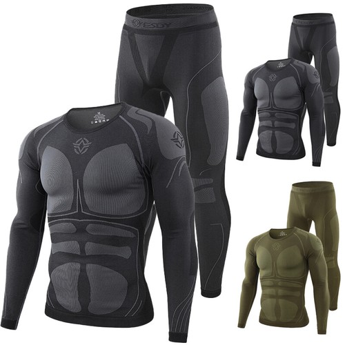 Men thermal underwear sets - men's,