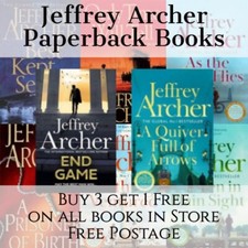 Jeffrey Archer Books - Build your own Bundle Lot - Buy 3 get 1 Free