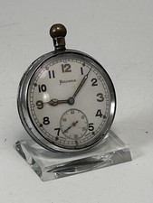 Helvetia military pocket watch WW1 GSTP ~ Working & FREE P&P UK