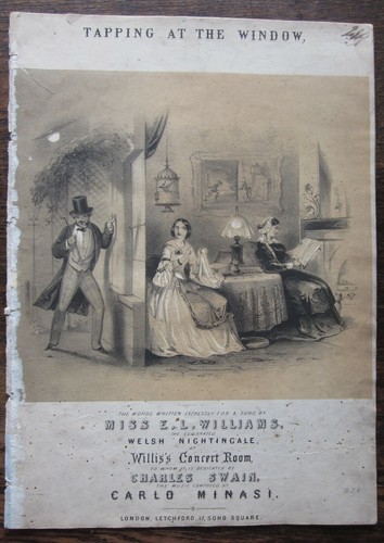 C1855 window tapping victorian - tapping,