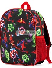 Marvel Spiderman Backpack for Boys Avengers Captain America Iron Man Kids and...