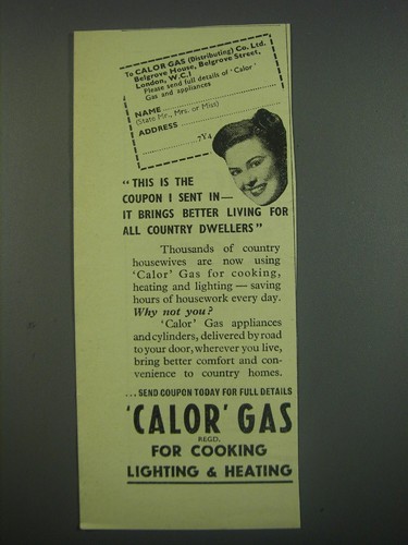 1949 calor gas stoves - stoves,