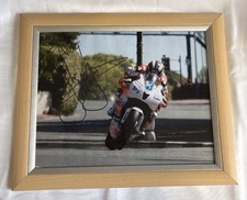John mcguinness signed photo - mcguinness,