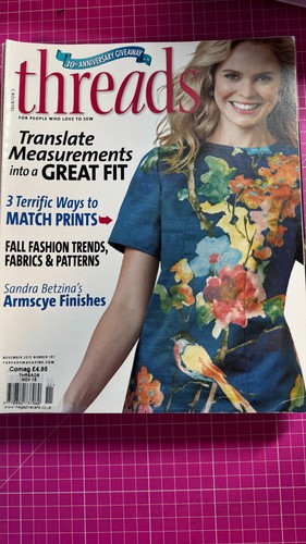 Threads sewing magazine issue