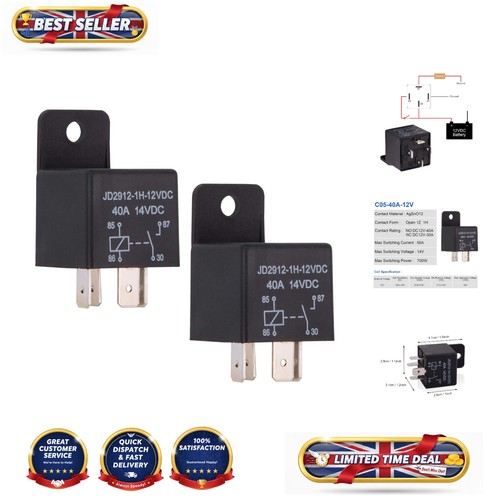 Pack 12v 40a pin - 40a, 4-pin