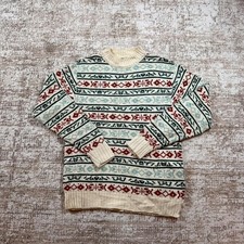 Vintage Icelandic wool sweater