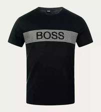 Man's BOSS T-shirt crew neck short sleeve cotton summer tee S-2XL