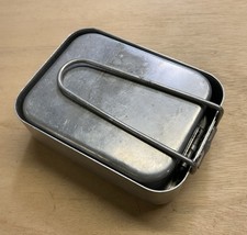 Good Used Post War Era British Army Mess Tins Stamped &  Dated Useable Condition