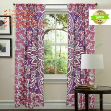 Indian Mandala Curtains Cotton