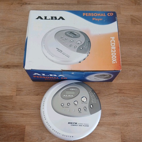 Alba personal player - cd, with
