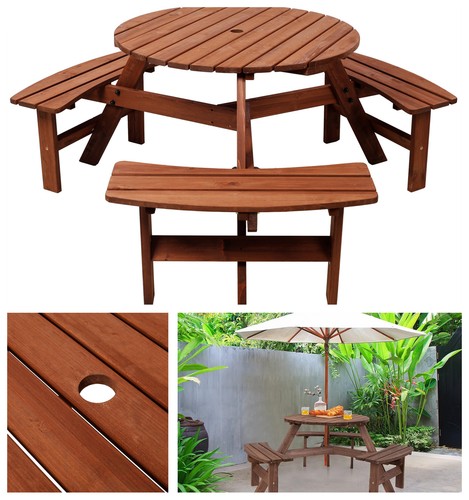 Person kids wooden picnic - 6,