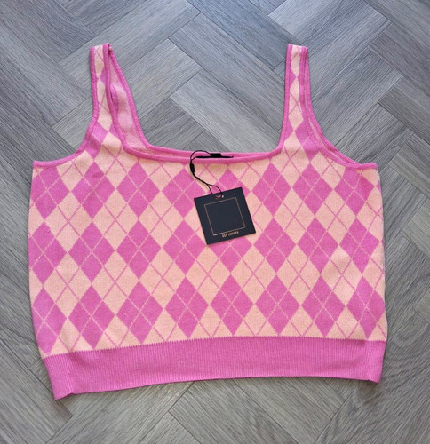 Qed london pink argyle - london,