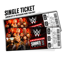 WWE European Summer Tour 2026