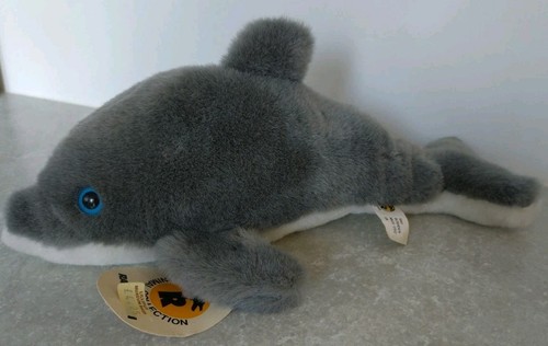 Dolphin soft toy - dolphin,