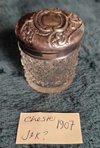 Antique cut glass crystal - cut,