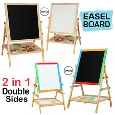 2-in-1 Kids Wooden Easel