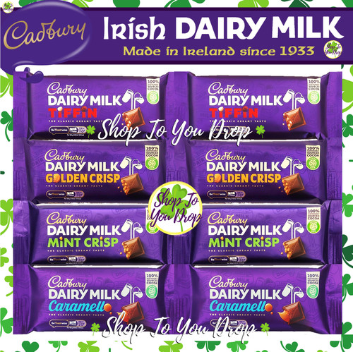 Bar assorted irish cadbury - bar,