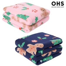 OHS Xmas Throw Blanket