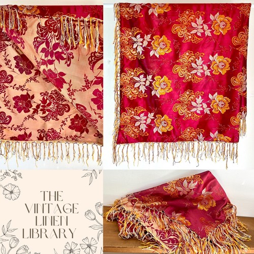 Vintage huge floral - vintage,