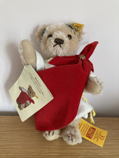 Steiff Teddy Bear Bodvoc Roman Cotswolds UK Emperor 1993 ID Button & Tags Mohair