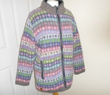 Pachamama Zip Jacket 100% Wool