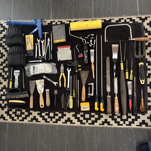 Job lot tool box - of, tools