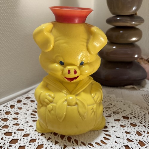 Vintage piggy bank 1960s - piggy,