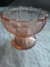 Vintagecoloured glass dessert - vintagecoloured,