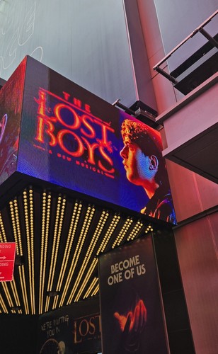 The lost boys playbill - lost, august